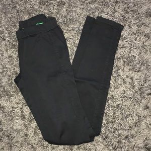 Benetton Black Jeggings size XS